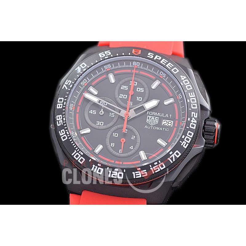 0 0 0 0 0 0 0 TGF1-ORRB-00116R Oracle Red Bull Racing Special Ed Chronograph PVD/RU Black/Red OS 20 Qtz