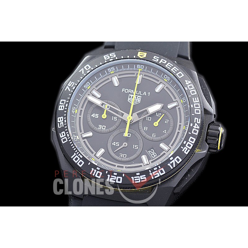 0 0 0 0 0 0 0 TGF1-ORRB-00112R Oracle Red Bull Racing Special Ed Chronograph PVD/RU Black/Yellow OS 20 Qtz
