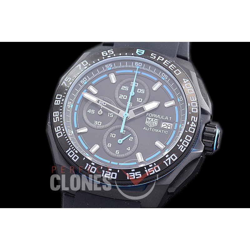 0 0 0 0 0 0 0 TGF1-ORRB-00118R Oracle Red Bull Racing Special Ed Chronograph PVD/RU Black/Blue OS 20 Qtz
