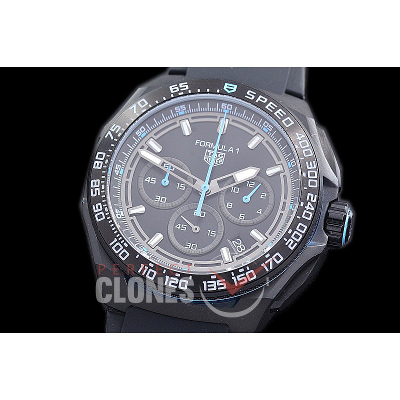 0 0 0 0 0 0 0 TGF1-ORRB-00113R Oracle Red Bull Racing Special Ed Chronograph PVD/RU Black/Blue OS 20 Qtz