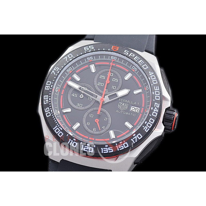 0 0 0 0 0 0 0 TGF1-ORRB-00106R Oracle Red Bull Racing Special Ed Chronograph SS/RU Black OS 20 QtzQtz