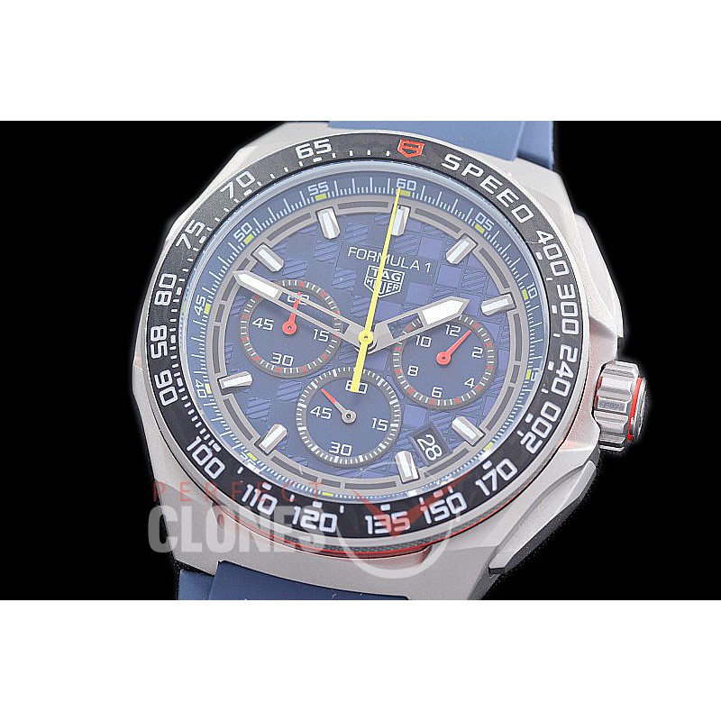 0 0 0 0 0 0 0 TGF1-ORRB-00104R Oracle Red Bull Racing Special Ed Chronograph SS/RU Blue OS 20 Qtz