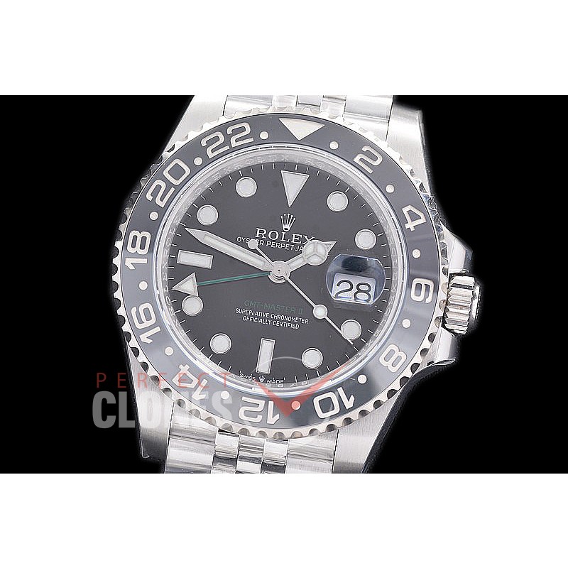 0 0 0 0 0 RLGS00961J Clean-F 904L Steel GMT 126710GRNR SS/SS/Jubilee Black DD 3285 CHS - 72 Hours Power Reserve