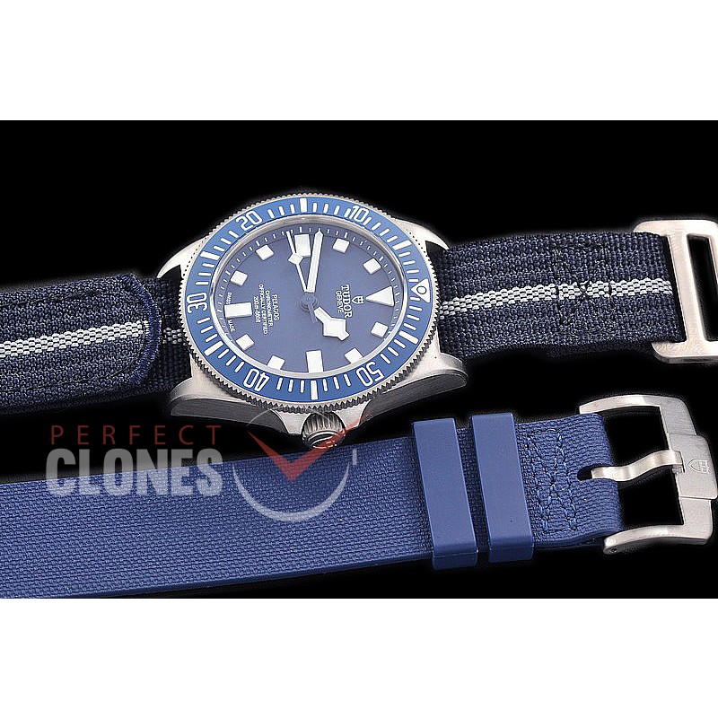 TUFXD-103 ZF / M+S-F Pelagos FXD Automatic M25707B/25-0001 TI/NT Blue Miyota 9015