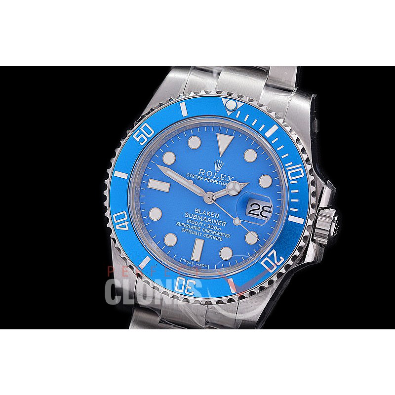 0 0 0 0 0 0 0 RLS-SP-053 BP Blacken Submariner 116610 SS/SS Blue SH 3135