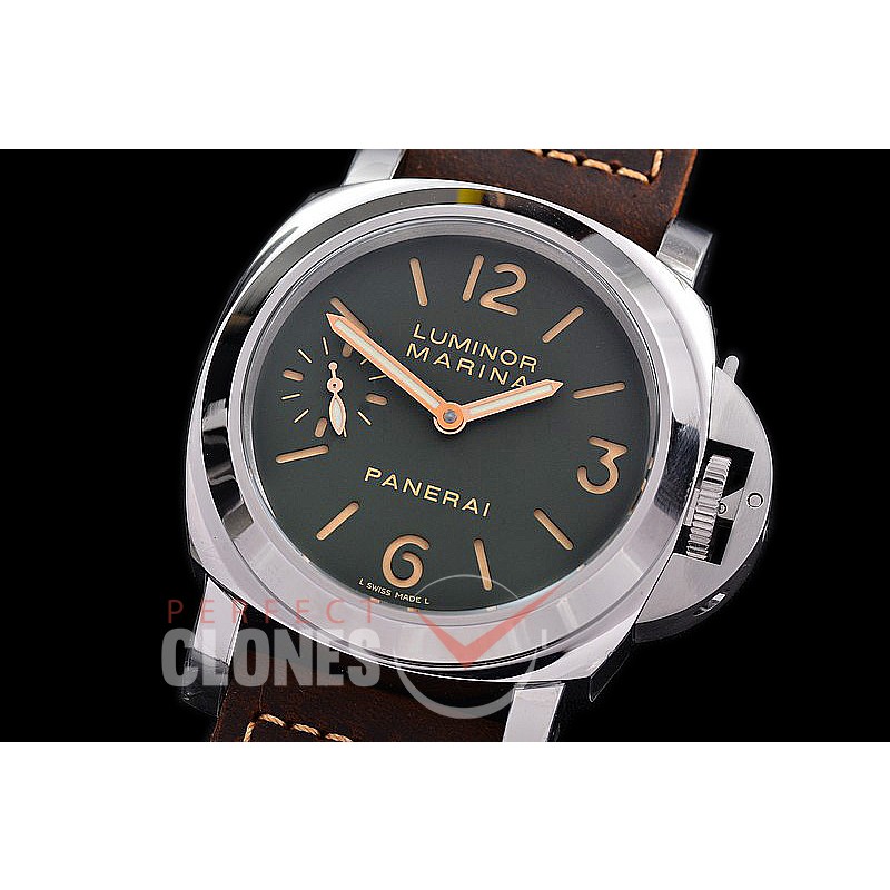 PN911T01 BP Pam 911 Last one for Paneristi T Series Luminor Marina 8 Days SS/LE Green A-6497