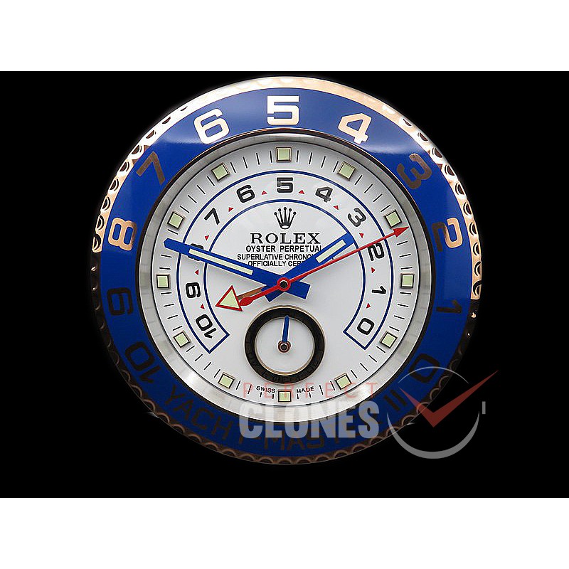 0 0 0 0 0 0 RLDC-YM2-112 Dealer Clock Yachtmaster II Style Swiss Quartz