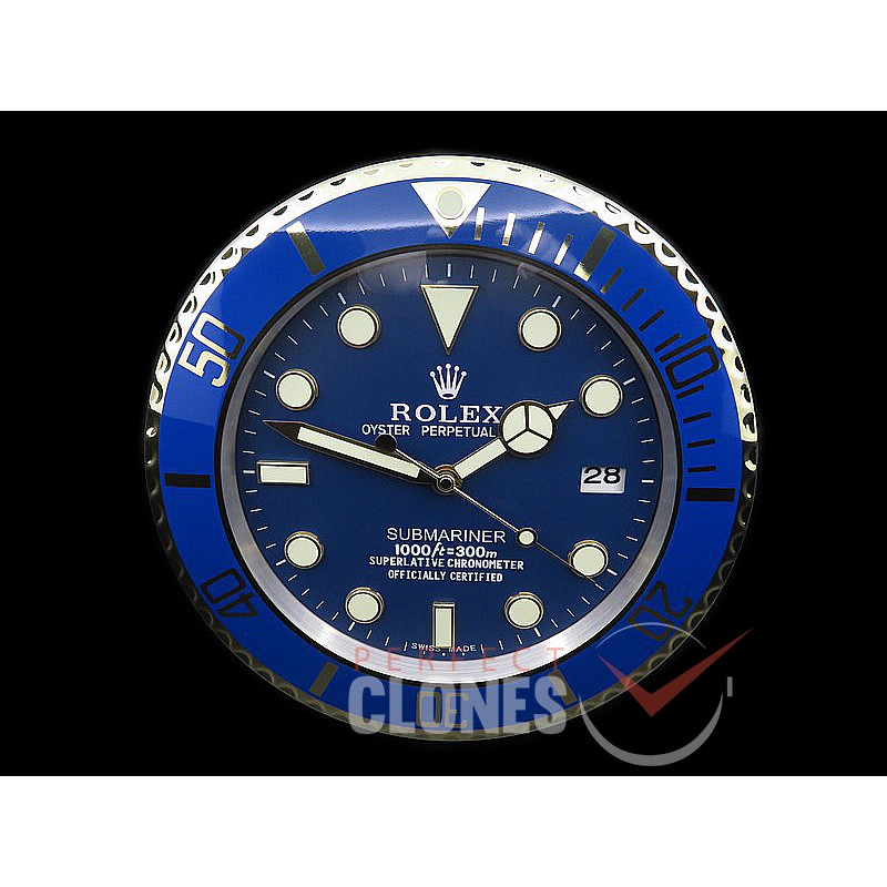 0 0 0 0 0 0 RLDC-SUB-113 Dealer Clock Submariner Style Swiss Quartz