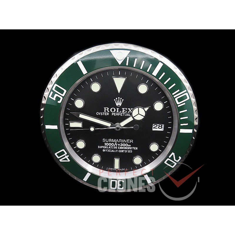 0 0 0 0 0 0 RLDC-SUB-104 Dealer Clock LV Submariner Style Swiss Quartz