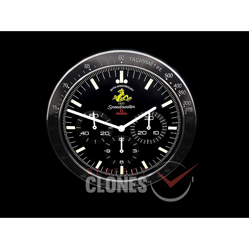 0 0 0 0 0 0 OMDC-SPD-104 Dealer Clock Speedmaster Style Swiss Quartz