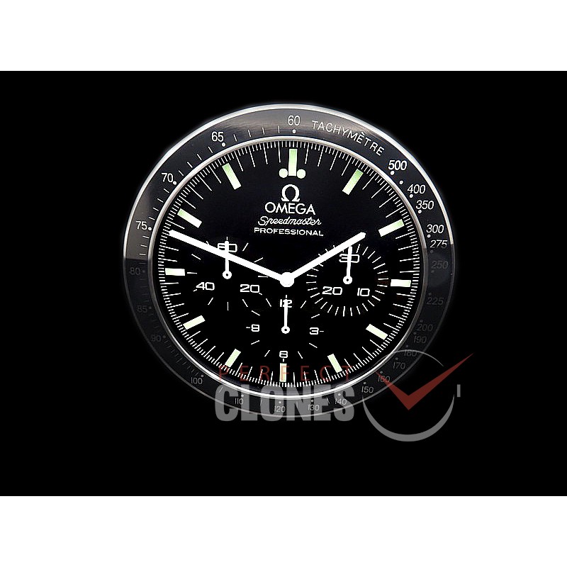 0 0 0 0 0 0 OMDC-SPD-101 Dealer Clock Speedmaster Style Swiss Quartz