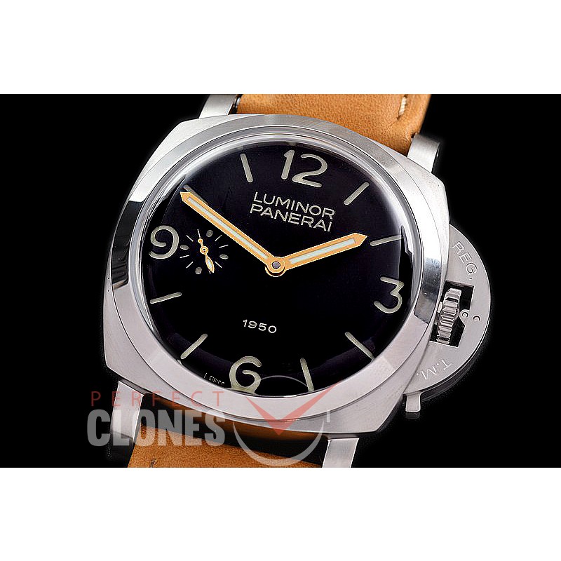 0 0 0 PN127E17 HWF Pam 127 E Series 1950 "The Fiddy" SS/LE Black A-6497