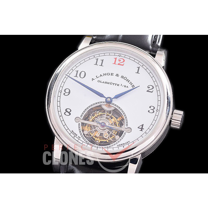 0 0 AL1815-082 Lange 1815 Tourbillon SS/LE White Bridged Tourbillon 