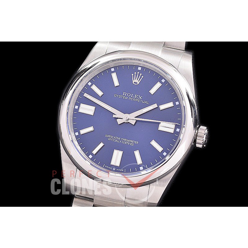 RLOY-41-023S GMF 904 Steel Osyter Perpetual 41mm 124300 SS/SS Blue Sticks VR 3230 