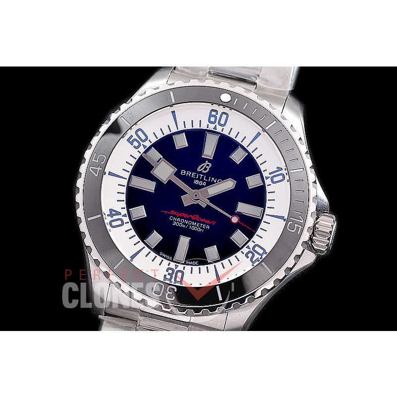 BLSO-42-101 TF Superocean Automatic 44mm SS/SS Black Sticks Asia 2824