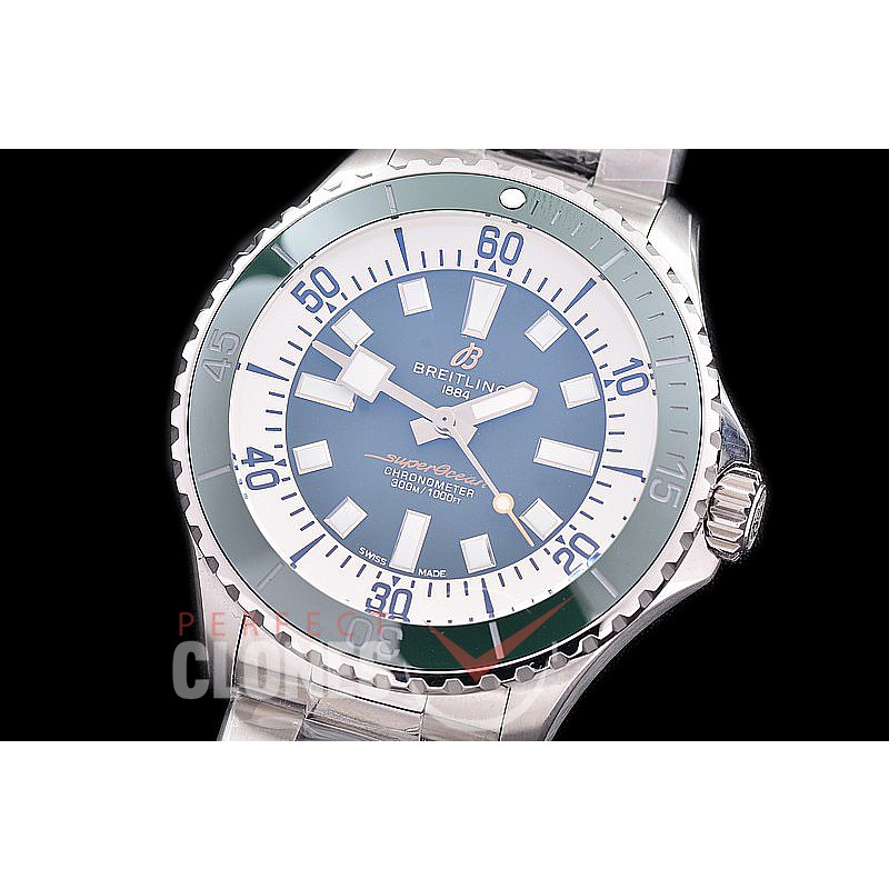 BLSO-42-105 TF Superocean Automatic 44mm SS/SS Green Sticks Asia 2824