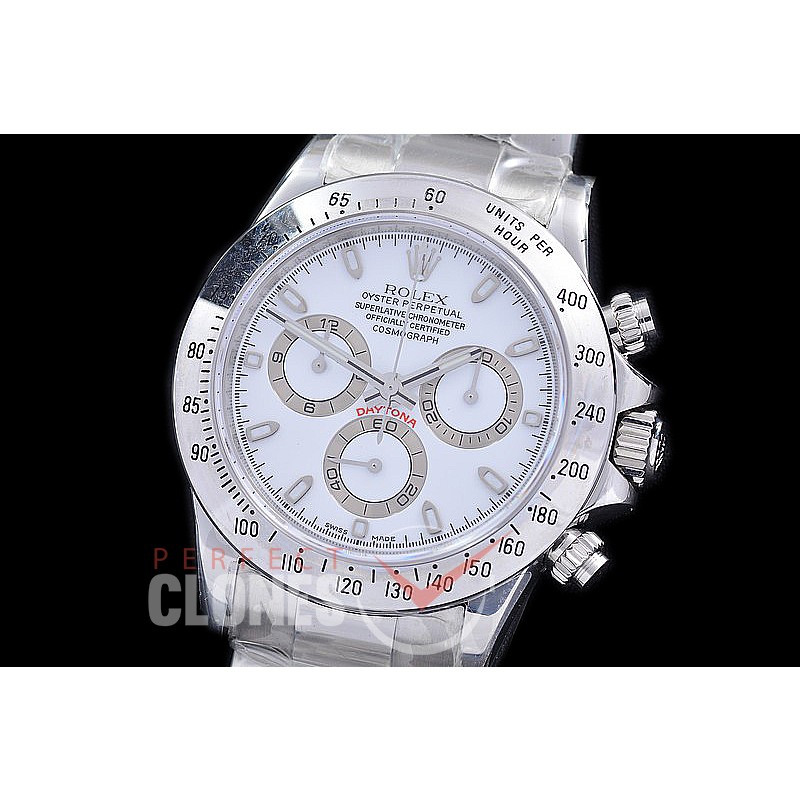 0 0 0 RLDS00301 Daytona 116520 SS/SS White Sticks Asian 7750 - NF Special Offer !