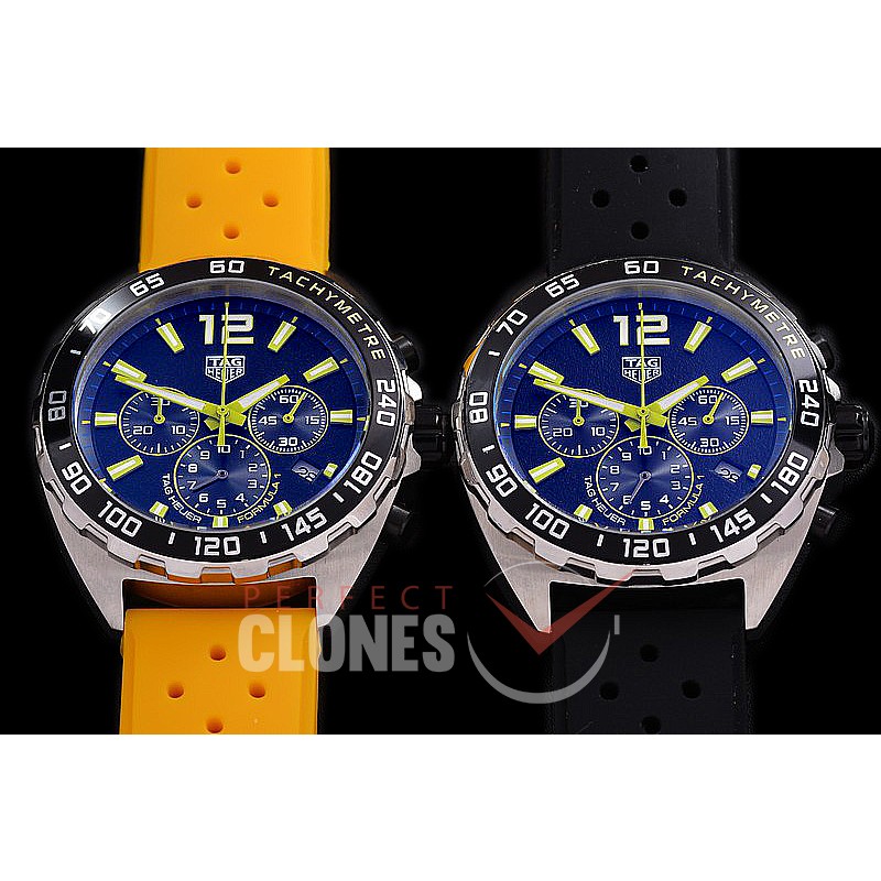 0 TGF1-00807R Indy 500 Indianapolis Speedway Special Ed Chronograph SS/RU Black OS 20 Qtz