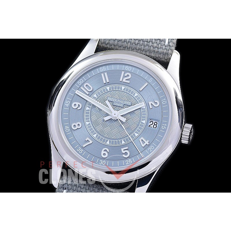 0 0 PP-6007-003 3KF Calatrava 6007A New Manufacture Limited Ed SS/LE Grey Miyota 9015 Modified Calibre 324SC