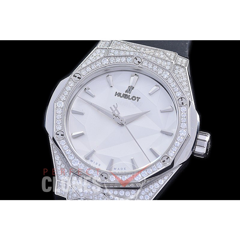 HBFS-40-0101D ANF/OXF Classic Fusion Orlinski 40mm SS/LE White Asian Clone 2892