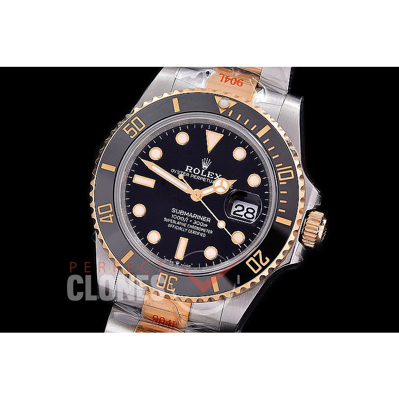  RLST-41-0001W BP 904L Steel/18K Wrapped Gold 2020 41mm Submariner 126613LN SS/YG Black SH 3235