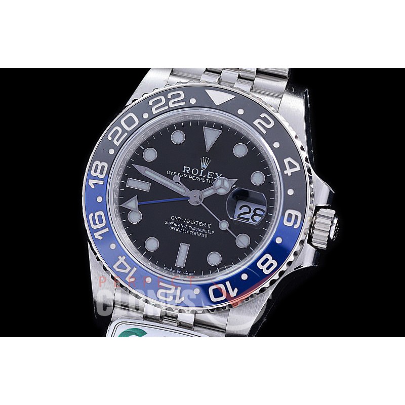 0 0 0 0 0 RLGS00952J CF 904L Steel GMT 126710BLNR Batman SS/SS/Jubilee Black VR 3285 CHS