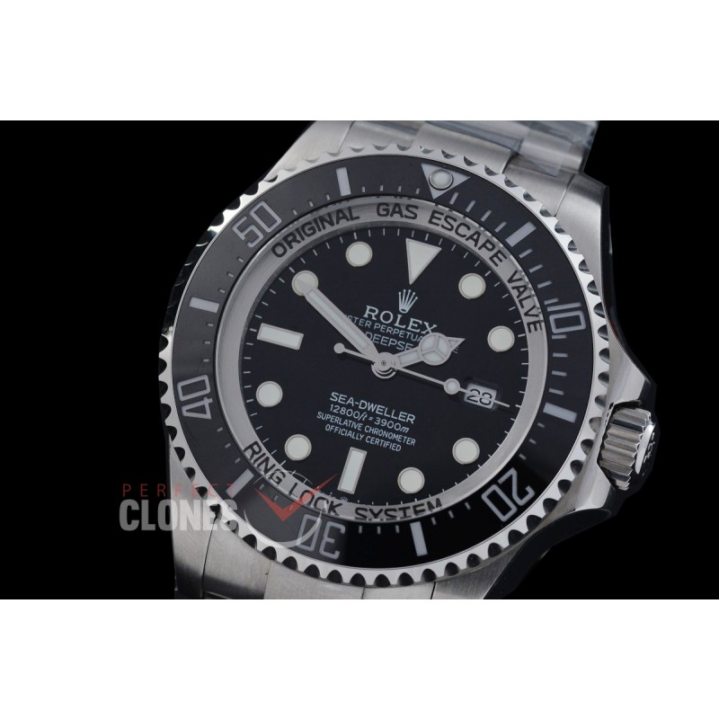 0 0 0 0 0 0 0 0 0 0 RLSD000831 QF 44mm Deepsea 136660 SS/SS Black VR 3235 904 Steel 