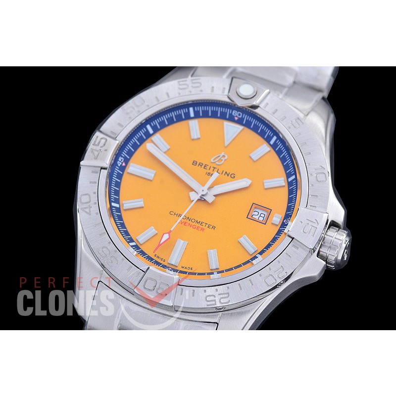 0 0 0 0 0 0 BLSA-44-306 ANF/OXF Avenger Automatic 44mm SS/SS Yellow Sticks Asia 2824
