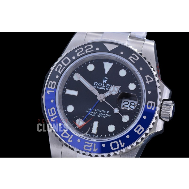 0 0 0 0 0 0 0 0 0 RLGS00702 QF 904L Steel GMT 126710BLNR Batman SS/SS/OYS Black DD 3285 CHS - 72 Hours Power Reserve 