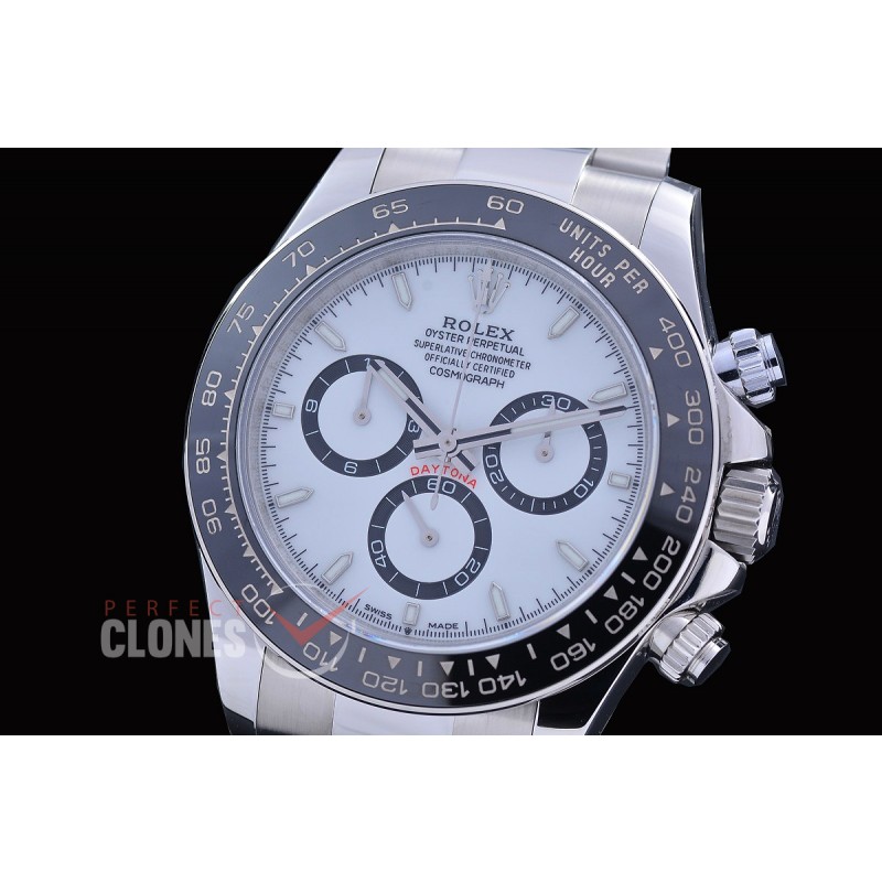 0 0 0 0 0 0 0 RLDS-126500-011 UFO-F 904L Steel Daytona 126500LN SS/SS White Sticks 4131 1-1 Free Sprung Balance Superclone - 72 Hours Power Reserve Movement