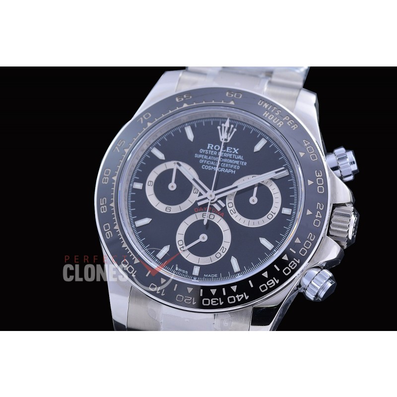 0 0 0 0 0 0 0 RLDS-126500-012 UFO-F 904L Steel Daytona 126500LN SS/SS Black Sticks 4131 1-1 Free Sprung Balance Superclone - 72 Hours Power Reserve Movement