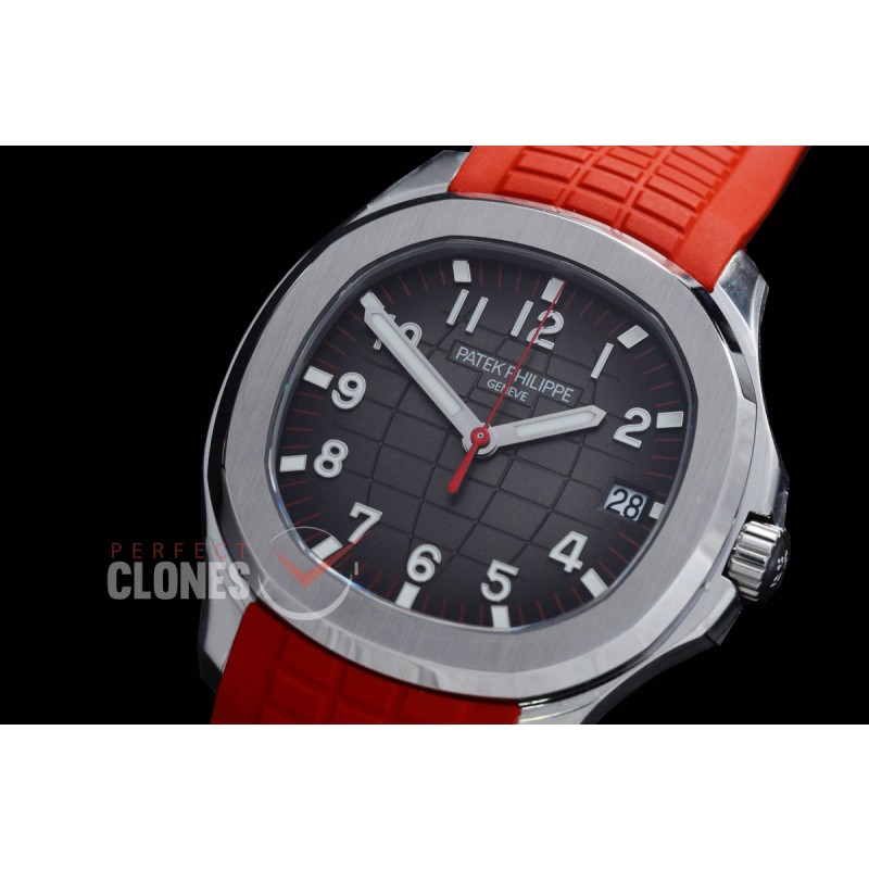 0 0 PPAQ-5167-015 DDF Aquanaut 5167 Singapore Special Edition 42mm SS/RU Grey Grey Asian Clone Calibre 324SC