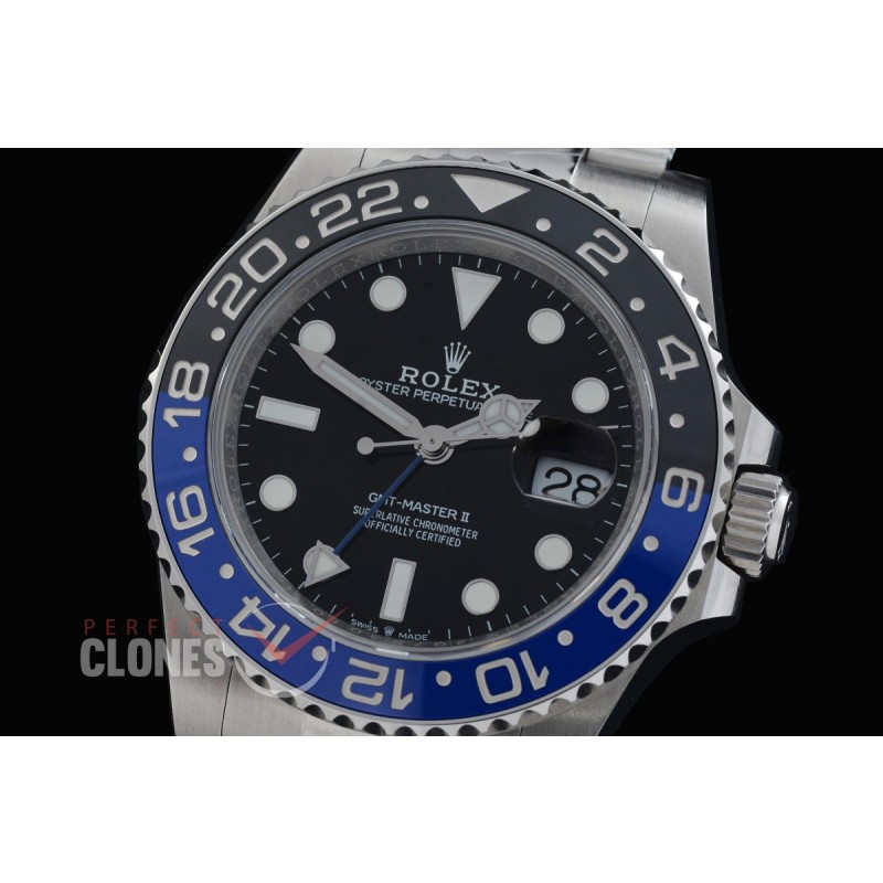 0 0 0 0 0 0 0 0 0 0 0 RLGS00722 QF 904L Steel GMT 126710BLNR Batman SS/SS Oyster Black DD 3285 CHS Free Sprung 