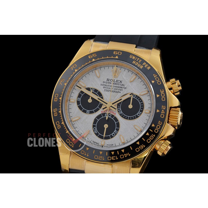 0 0 0 0 0 0 RLDF-126518-110RW QF 904L Steel Daytona 126518LN YG/CER/RU Meteorite Sticks 4131 Superclone - 72 Hours Power Reserve Movement / Extra Weighted