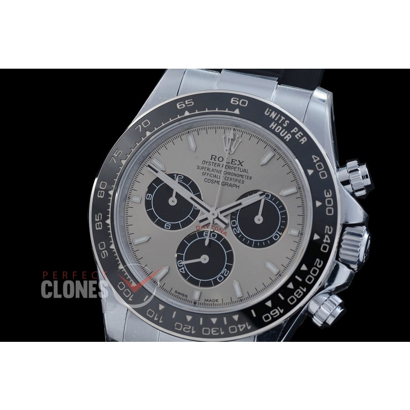 0 0 0 0 0 0 RLDS-126519-103RW QF 904L Steel Daytona 126519LN SS/RU Dark Rhodium Grey Sticks 4131 Superclone - 72 Hours Power Reserve Movement / Extra Weighted