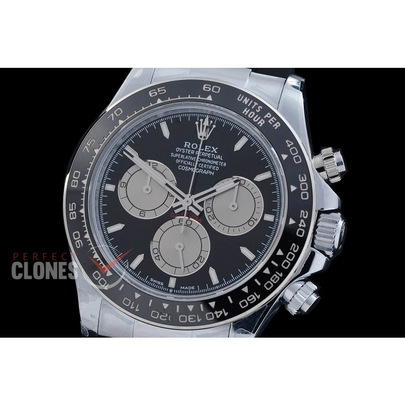 0 0 0 0 0 0 RLDS-126519-102RW QF 904L Steel Daytona 126519LN SS/RU Black Sticks 4131 Superclone - 72 Hours Power Reserve Movement / Extra Weighted