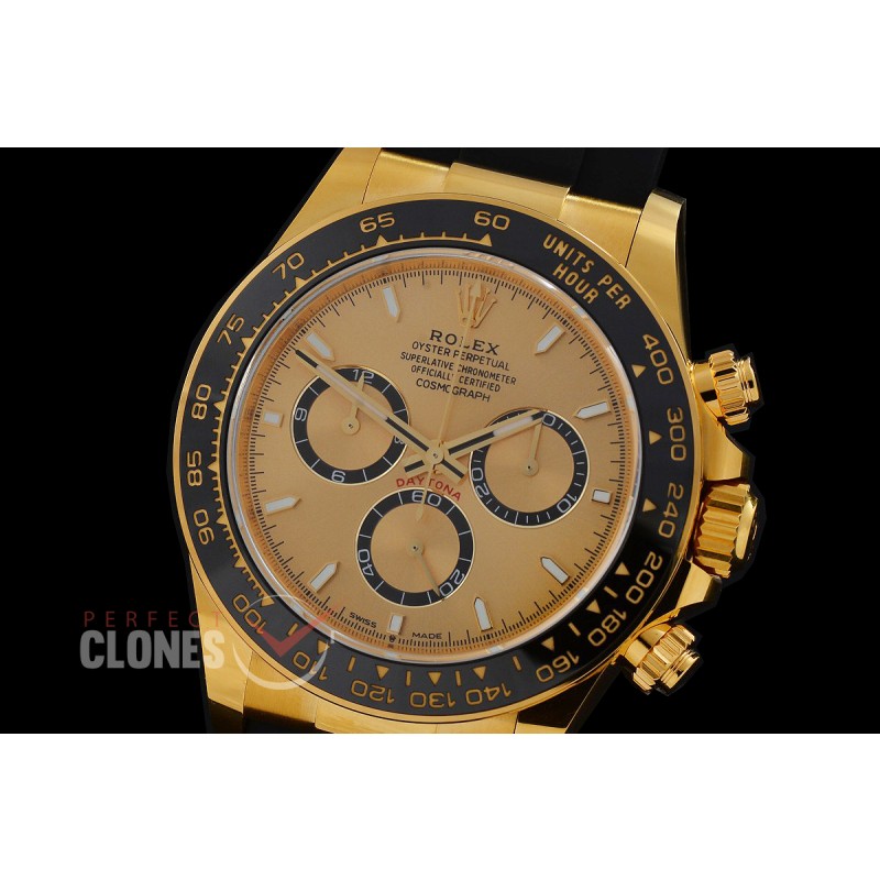 0 0 0 0 0 0 RLDF-126518-075RW BTF 904L Steel Daytona 126518 YG/RU Gold Sticks 4131 Superclone - 72 Hours Power Reserve Movement / Extra Weighted 162g