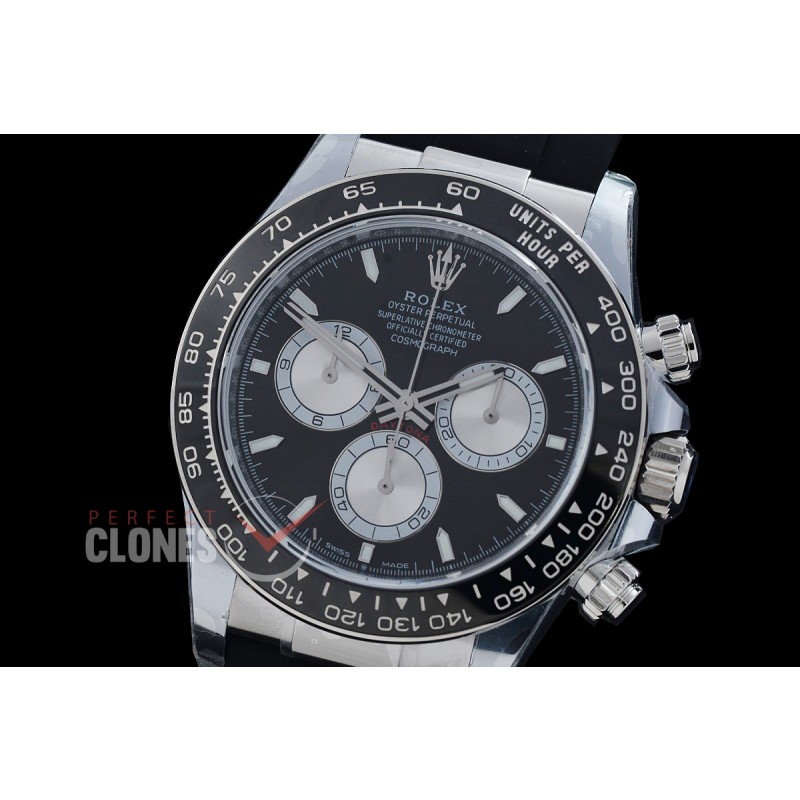 RLDS-126519-072RW BTF 904L Steel Daytona 126519 SS/RU Black Sticks 4131 Superclone - 72 Hours Power Reserve Movement / Extra Weighted 162g