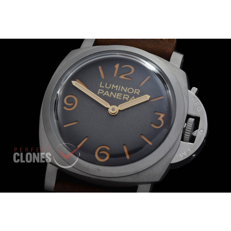 0 0 0 0 0 0 0 0 PN1628Q01 HWF Pam 1628 Q Series Luminor 1950 3 Days SS/LE Black P-3000 Superclone