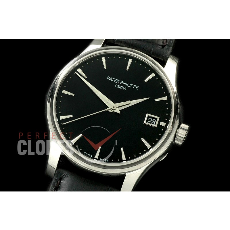 PP00802 5227 Calastrava Auto SS/LE Black Miyota 9015/Calibre 324