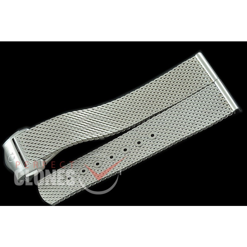 0 0 0 0 0 OMACC00088 XF/VSF Mesh Bracelet for Omega Watches - Will fit Models with 20mm Lugs