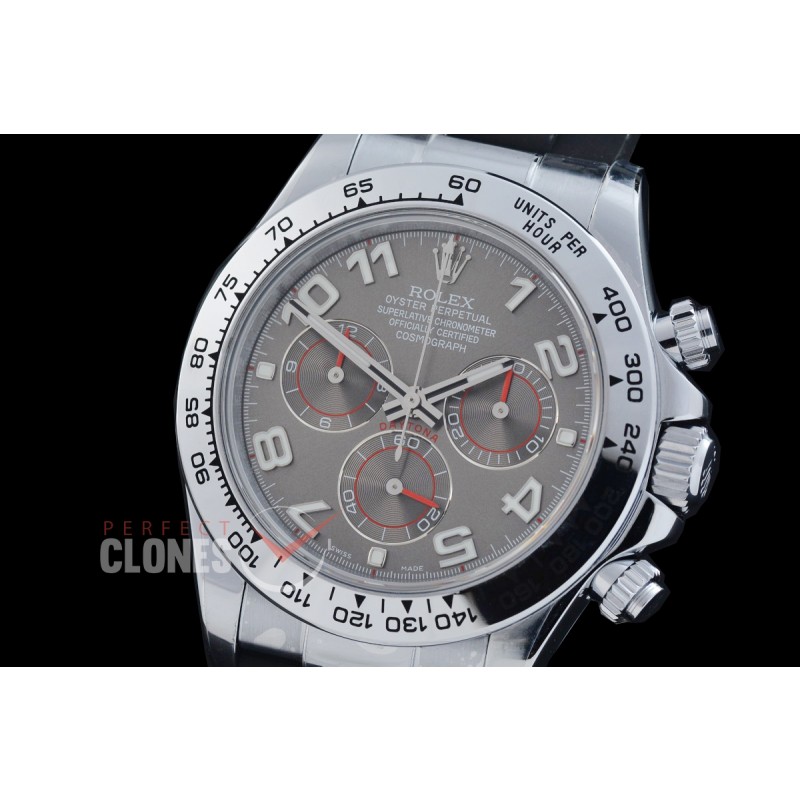 0 0 0 0 0 0 0 0 RLDS-4130-883RW QF V11 904L Steel Daytona 116519 SS/RU Dark Rhodium Grey Numeral 4130 Superclone - 72 Hours Power Reserve Movement / Extra Weighted