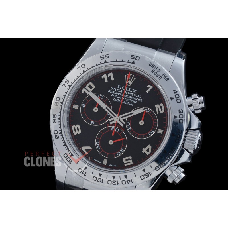0 0 0 0 0 0 0 0 RLDS-4130-882RW QF V11 904L Steel Daytona 116519 SS/RU Black Numeral 4130 Superclone - 72 Hours Power Reserve Movement / Extra Weighted 