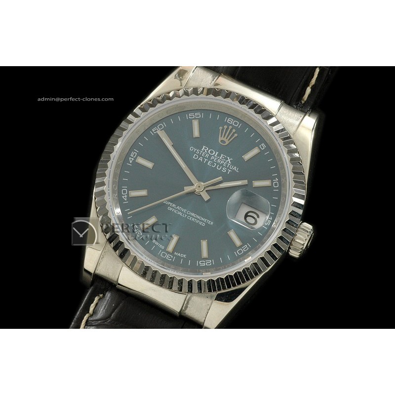 RDJMS10103 LE Blue Dial Stick Markers Swiss Eta 2836-2