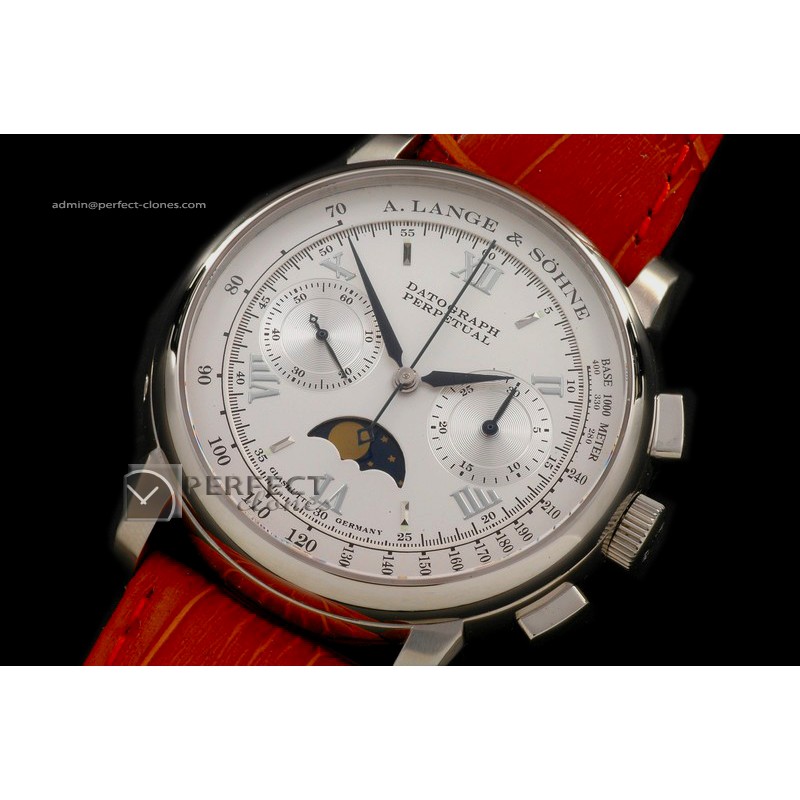 AL10009 Datograph Chrono/Moon Phase White Working M/Chronos