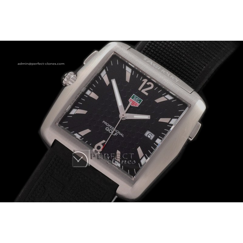 TG02011 Tiger Woods Golf Professional Black Orginal Swiss Quartz