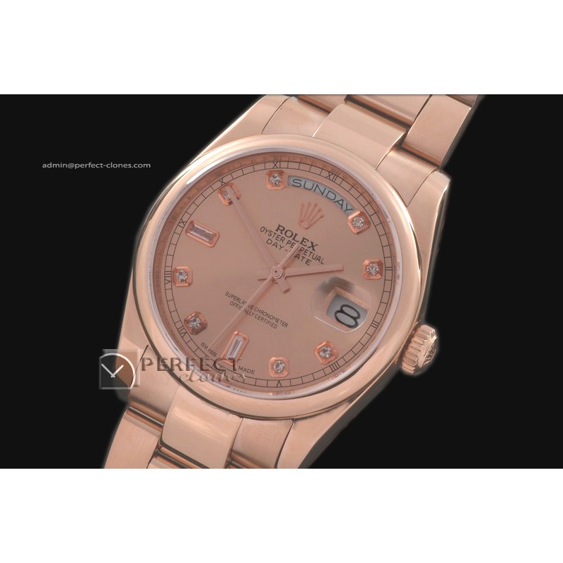 RLDDR10016 RG Osyter RG Dial Diamond Markers Swiss Eta 2836-2