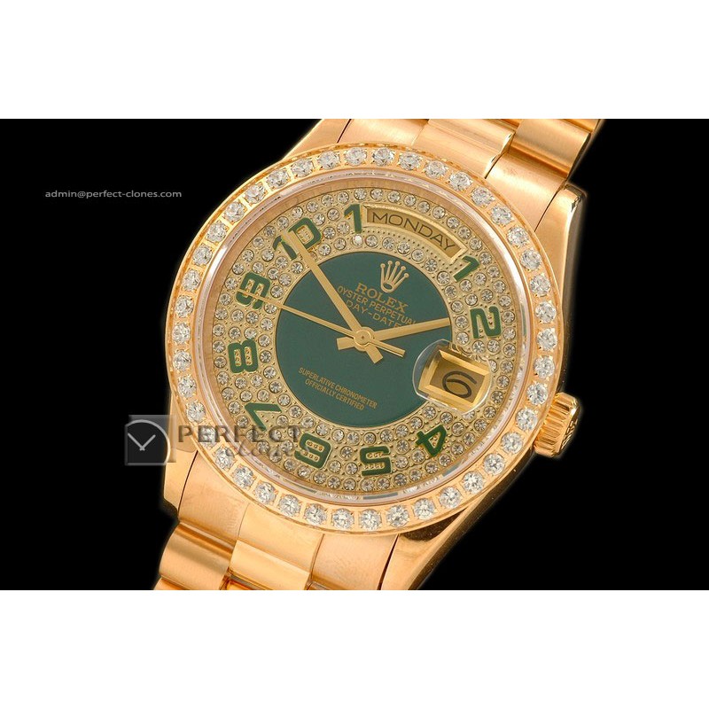 RLDDF01001 FG 5Anni Ed Diamond Numeral/Bezel Swiss Eta 2836-2