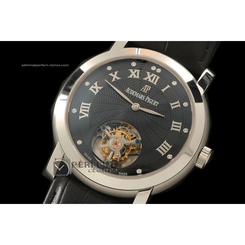 AP10019 Jules Audemars Tourbillon WG Black