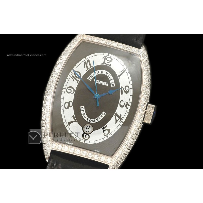 FMCR10015 Chronometro Men Diamond/WG Grey Eta 2824-2